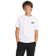 Puma ESS LOGO LAB Relaxed Back Graphic Tee B "White-Earthy Green"
