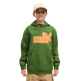 Puma ESS LOGO LAB Relaxed Hoodie FL B "Earthy Green"