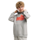 Puma ESS LOGO LAB Relaxed Hoodie FL B "Gray Echo"