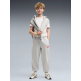 Puma ESS LOGO LAB Relaxed Sweatpants FL B "Gray Echo"