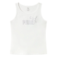 Puma ESS Logo Tank Rhinestone G "white"