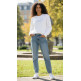 Puma ESS Rhinestone CREW TR "White"