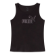 Puma Girl ESS Logo Tank Rhinestone G "Black"