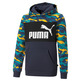 Puma Junior ESS+ Camo Hoodie FLEISCH