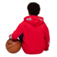 Puma Kids Baskeball HooperHotline Pullover Hoodie "For All Time Red"