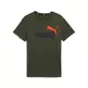 Puma Kinder ESS+ 2 Col Logo Tee B "Dark Olive"