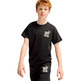 Puma Kinder ESS+ MID 90s Graphic Tee B "Schwarz"