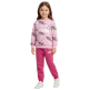 Puma MINICATS SUPER PUMA AOP Crew SET FL INF "Mauve Glow"