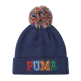 Puma POM POM Mid Crown Beanie Jr "Navy "