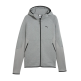 Puma PUMATECH Slim Elevated Full-Zip Hoodie DK "Medium Gray Heather"
