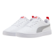 Puma Rickie Jr. "White-Gray Echo-Red Flash"