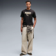 PUMA SPORT Graphic Metallic Tee "Black"
