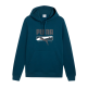 PUMA SPORT Logo Play Hoodie FL "Midnight Petrol"