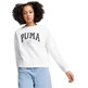 Puma SQUAD Crew FL "Weiß"