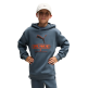 PUMA STREET Relaxed Hoodie FL B "Evening Blue"