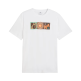 PUMA SUNSET DRIVE Graphic Tee "White"