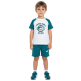 Puma SUPER PUMA Tee Short Set "White-Green"