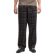 Puma T7 Relaxed Tartan Woven Track Pants op " Black"