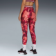 Puma W STRONG FLORAL RIBBON TIGHT - AOP HW 7/8 "Ruby Shimmer"
