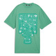 Puma Frauen Basketball Art-Hitect Sparkle Trophy Tee 1 Jade Frost