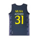 Real Madrid Camiseta Basket Niñ@ 2a Equip 2023/24 # 31 MUSA #