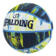 Spalding Basketball Rubber Marble Series Navy-Volt (Size 5)