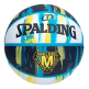 Spalding Basketball Rubber Marble Series Navy-Volt (Size 7)