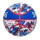 Balón Spalding Blue Red Graffiti Sz7 Gummi (Talla 7)