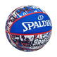 Balón Spalding Blue Red Graffiti Sz7 Gummi (Talla 7)