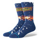 Stance Casual NBA Overspray Warriors Crew Socken