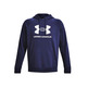 Hoodie UA Rival Fleece Logo "Navy"