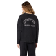 Sudadera Mujer Champion Efecto Desgastado "Black"