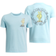 UA Boys´ Peace Love UA Logo Short Sleeve "Stream-Sonic Yellow"