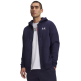 UA Icon Fleece FZ Hoodie "Midnight Navy"