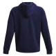 UA Men´s Rival Fleece Hoodie "Midnight Navy-White"