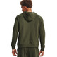 UA Herren Rival Fleece Logo Hoodie "Marine OD Green"