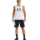 UA Herren Sportstyle Logo Tank "White"