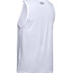 UA Herren Sportstyle Logo Tank "White"