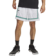 UA Men's Zone Pro 7" Mesh Shorts Printed "White"
