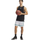 UA Men's Zone Pro 7" Mesh Shorts Printed "White"