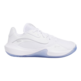 UA Unisex Lockdown 7 Low "White-Metallic Silver"