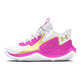 Unter Armour GS Jet \\'23 Jr. "White VividMagenta Gold"
