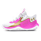 Unter Armour GS Jet \\'23 "White VividMagenta Gold"